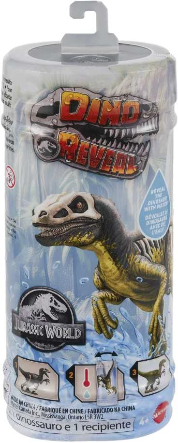Mattel JURASSIC WORLD spalvų keitimo siurprizas (JDC52)