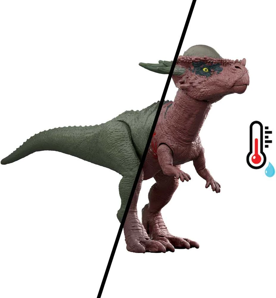 Mattel JURASSIC WORLD rinkinys su spalvų keitimo funkcija – Kovų arena (JDC59)