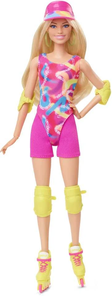 Mattel Kolekcinė BARBIE filmo Roller-Skating lėlė su riedučiais (HRB04)