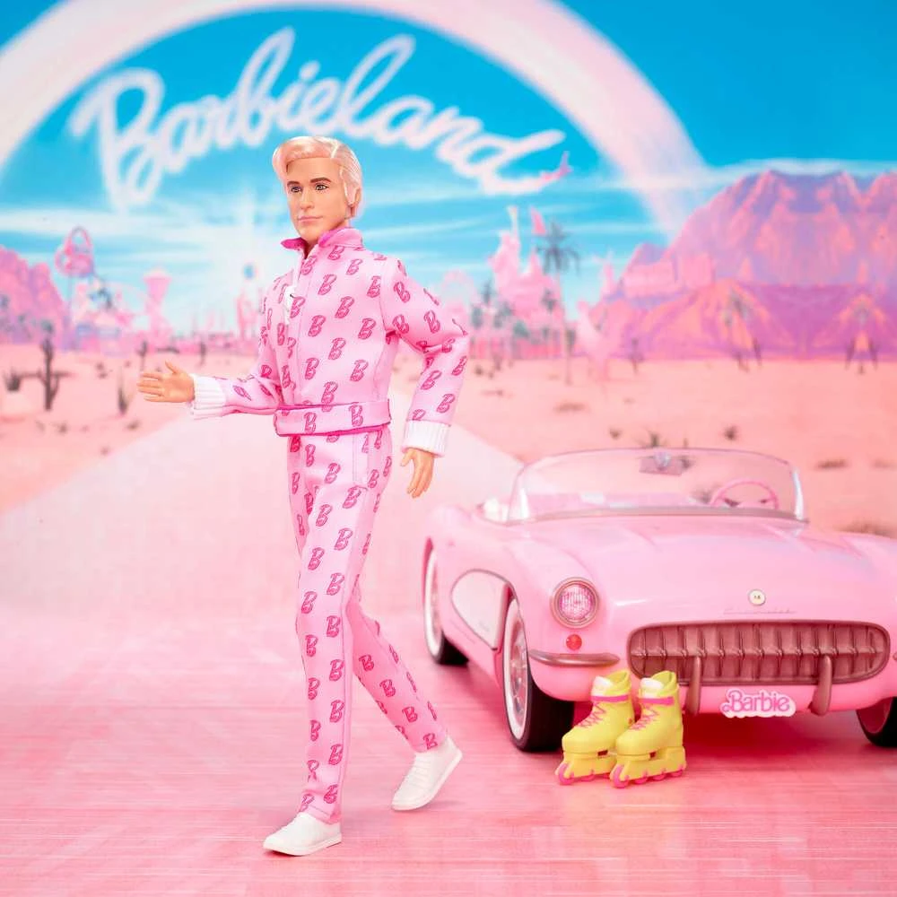 Mattel Kolekcinis BARBIE filmo Kenas rožiniu kostiumu (JCP80)