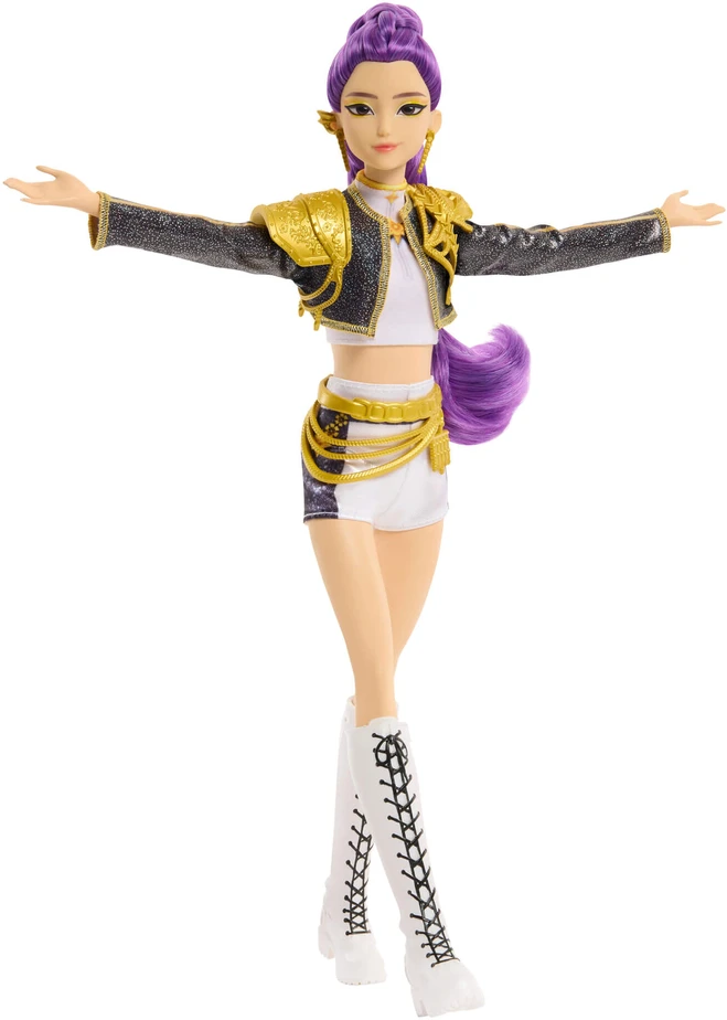 Mattel KPOP DEMON HUNTERS dainuojanti lėlė Rumi (JRN40)
