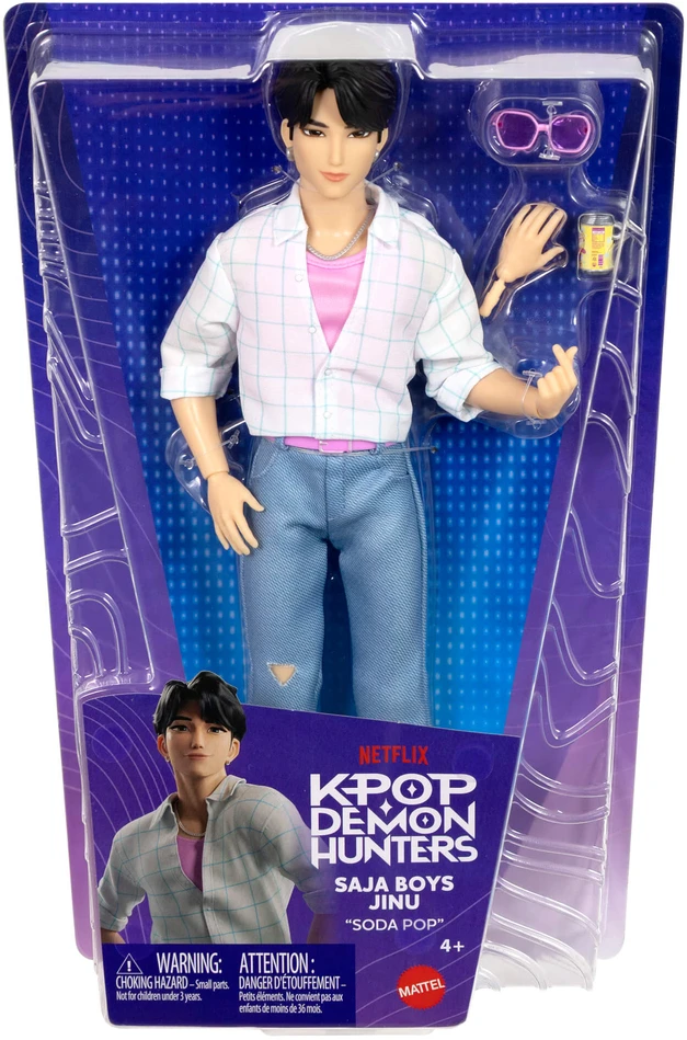 Mattel KPOP DEMON HUNTERS FASHION lėlė Jinu (JRN38)