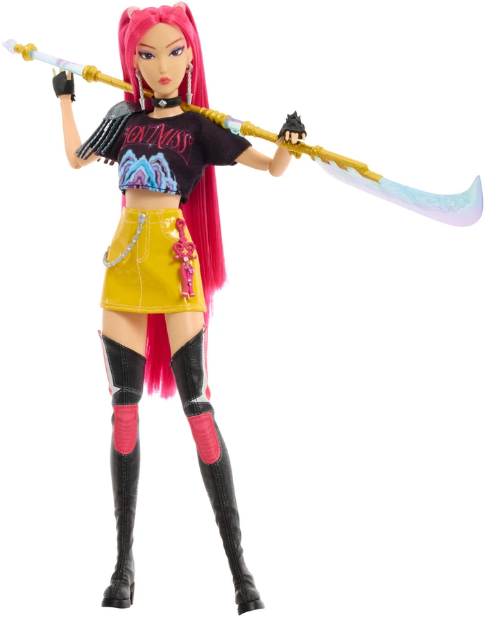 Mattel KPOP DEMON HUNTERS FASHION lėlė Mira (JRN36)