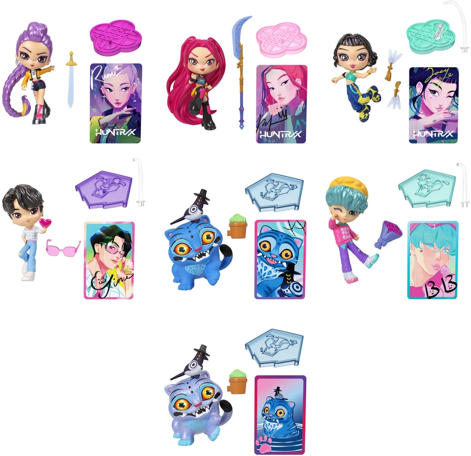 Mattel KPOP DEMON HUNTERS kolekcinė mini figūrėlė (JTC88)