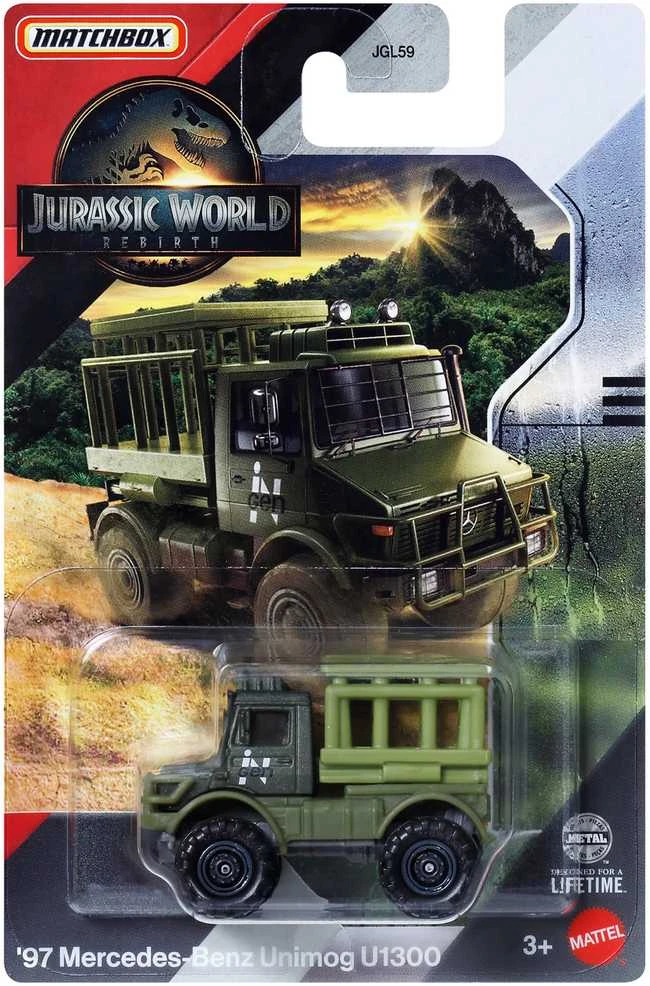 Mattel MATCHBOX JURASSIC WORLD automodeliukas (JGL59)