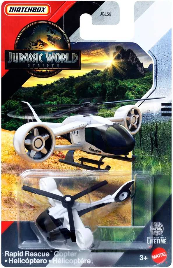Mattel MATCHBOX JURASSIC WORLD automodeliukas (JGL59)