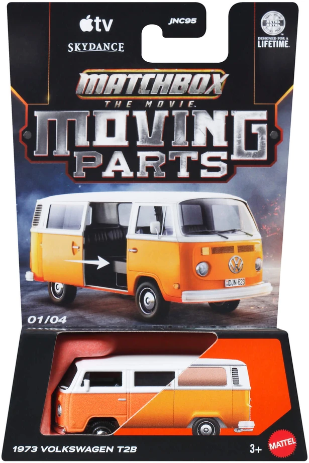 Mattel MATCHBOX MOVIE automodeliukas su judančiomis dalimis (JNC95)
