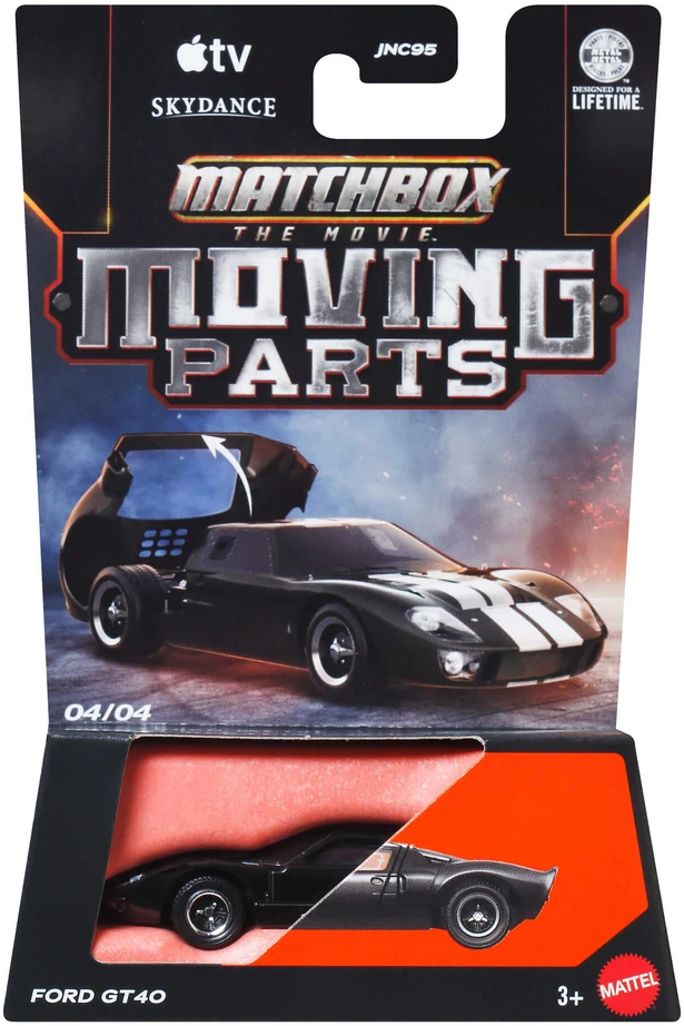 Mattel MATCHBOX MOVIE automodeliukas su judančiomis dalimis (JNC95)