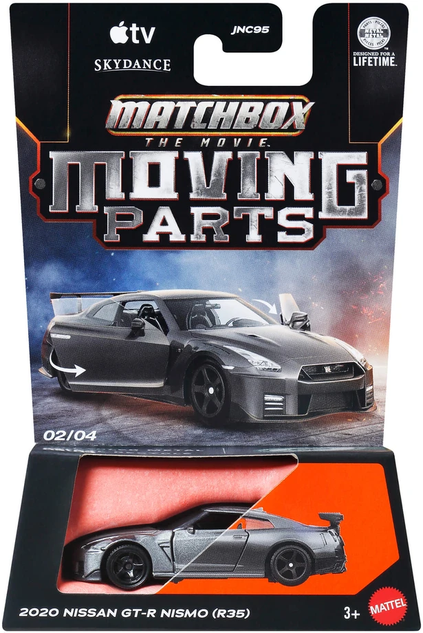 Mattel MATCHBOX MOVIE automodeliukas su judančiomis dalimis (JNC95)