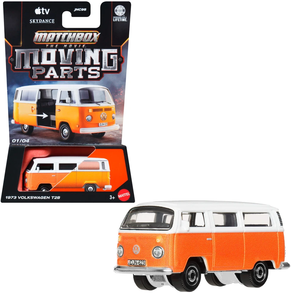 Mattel MATCHBOX MOVIE automodeliukas su judančiomis dalimis (JNC95)