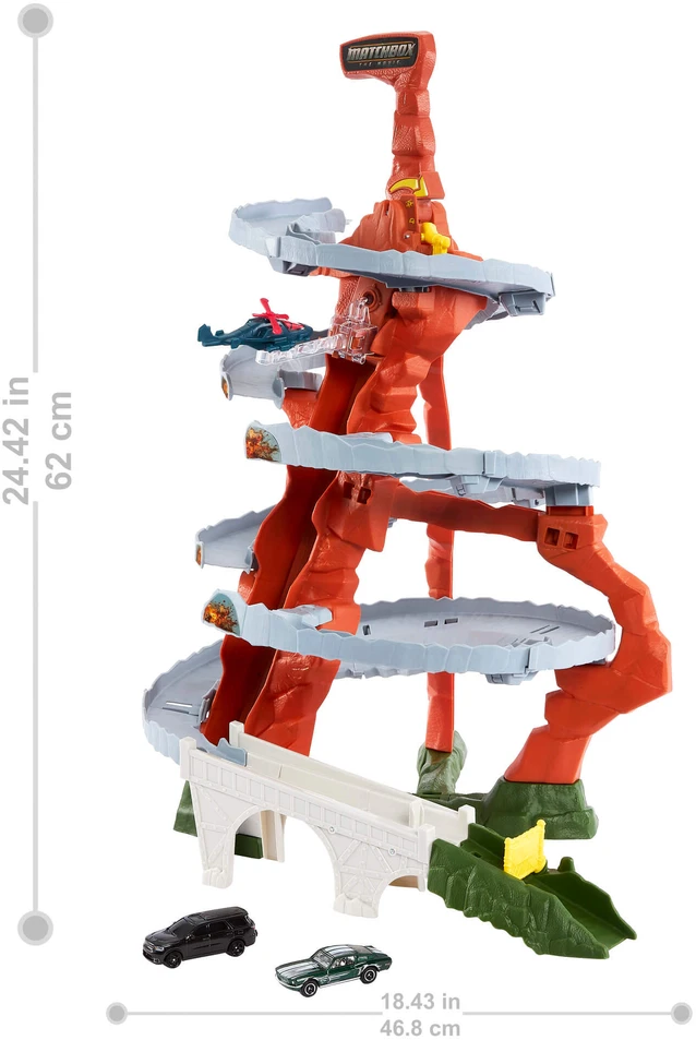 Mattel MATCHBOX MOVIE kalnų trasa – Mountain Escape (JMG57)