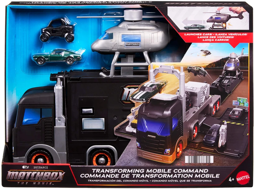 Mattel MATCHBOX MOVIE transformuojamas kalnų transporteris su trasa – Mountain Convoy (JJB32)