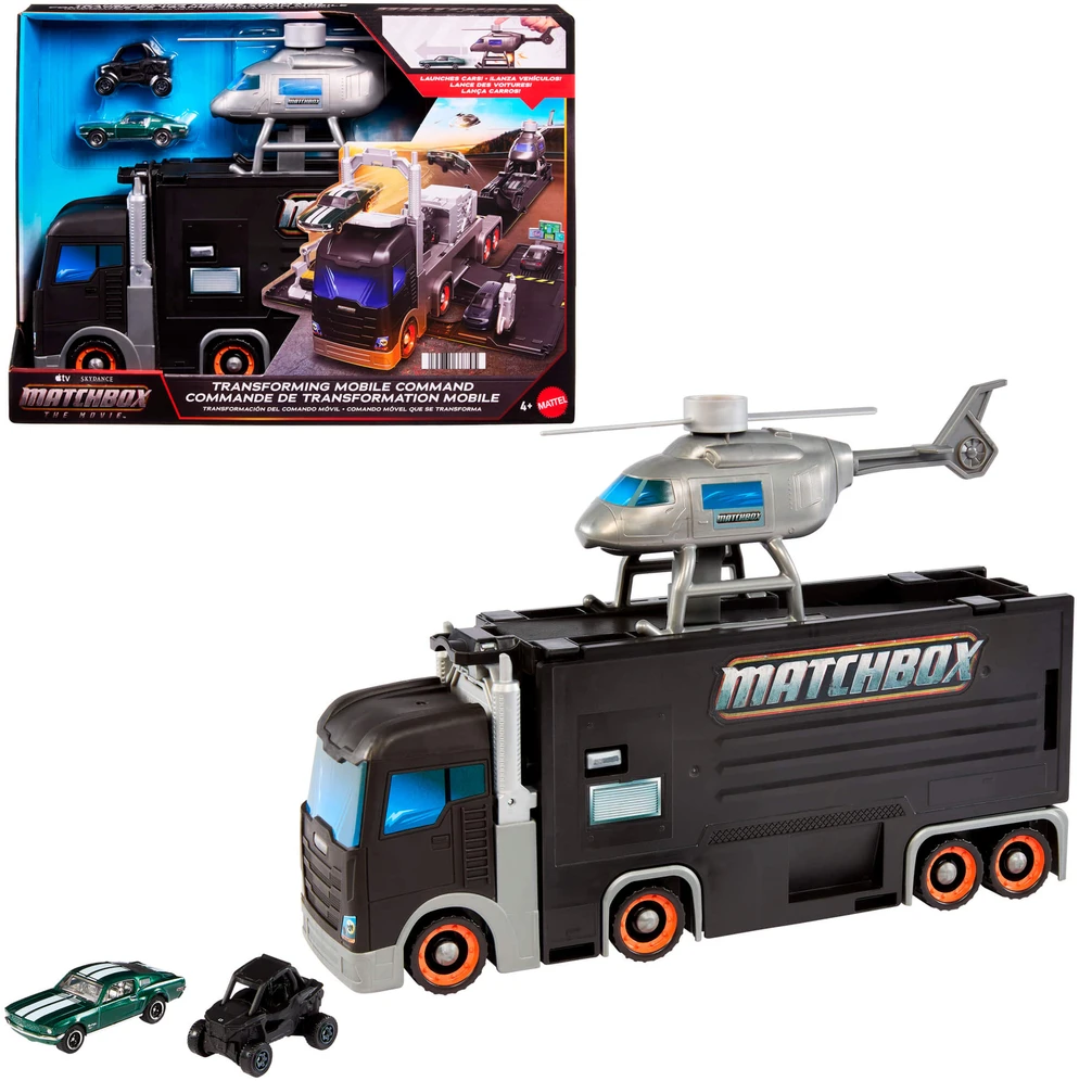 Mattel MATCHBOX MOVIE transformuojamas kalnų transporteris su trasa – Mountain Convoy (JJB32)
