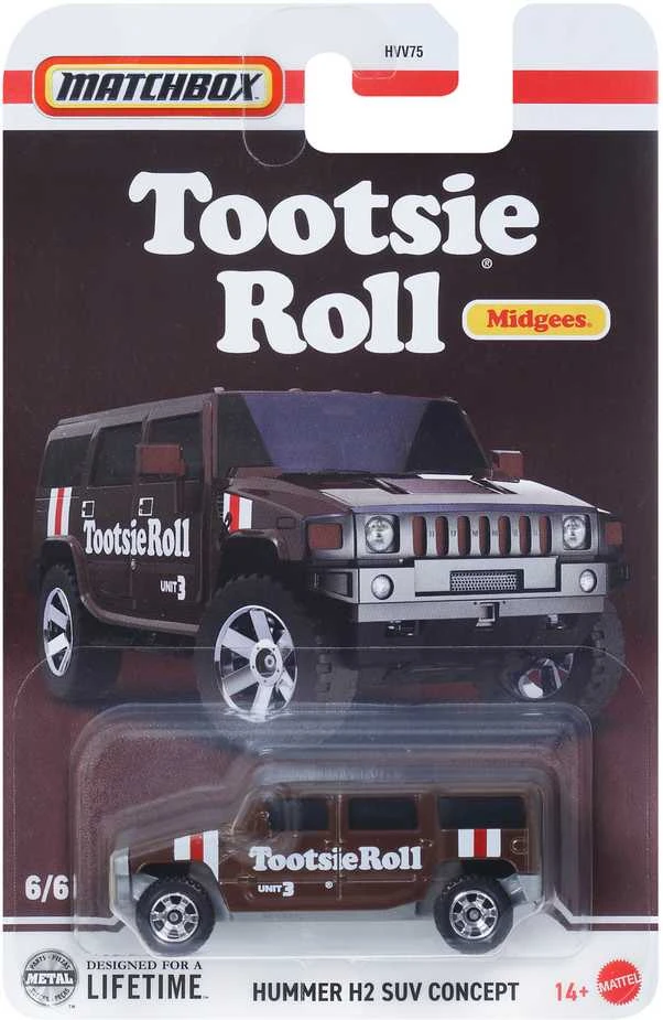 Mattel MATCHBOX saldainių tematikos automodeliukas (HVV75)