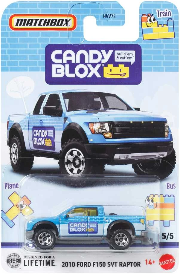 Mattel MATCHBOX saldainių tematikos automodeliukas (HVV75)