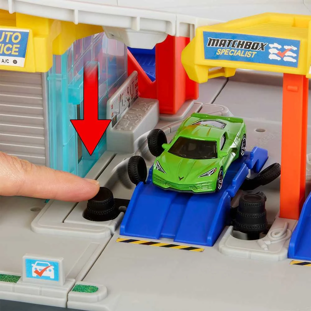 Mattel MATCHBOX tunelinė automobilių plovykla (JGB68)