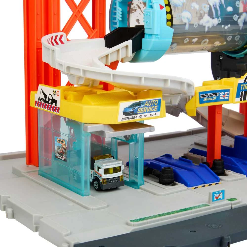 Mattel MATCHBOX tunelinė automobilių plovykla (JGB68)