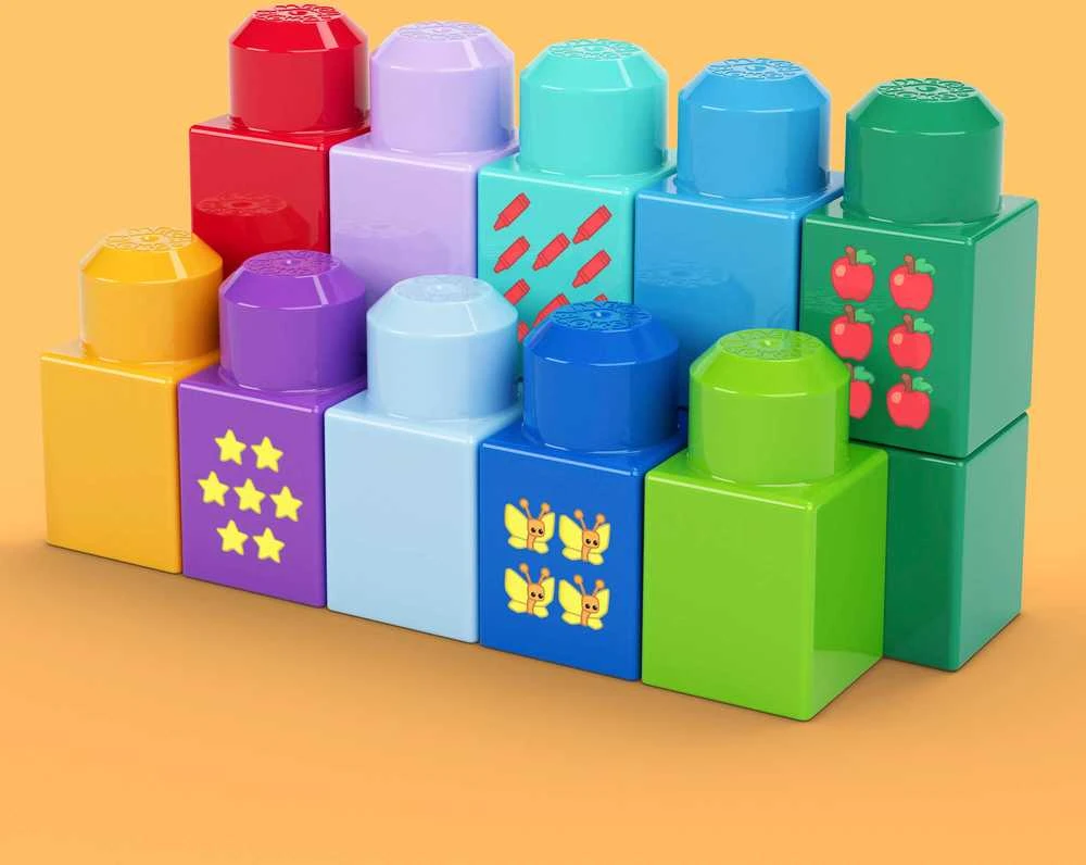 Mattel MEGA BLOKS konstravimo ir skaičiavimo autobusas (JKG34)