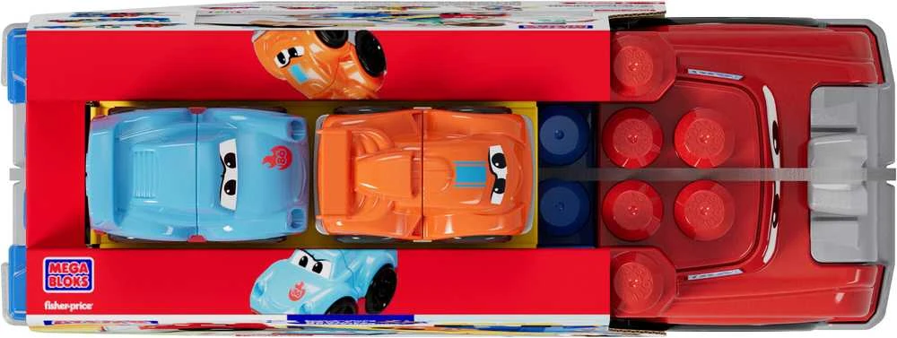 Fisher Price Mattel MEGA BLOKS konstruktorius – sunkvežimis su trasa (JFR29)