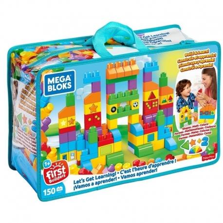 MEGA BLOKS rinkinys "Mokymosi krepšelis" (150 det.), FVJ49