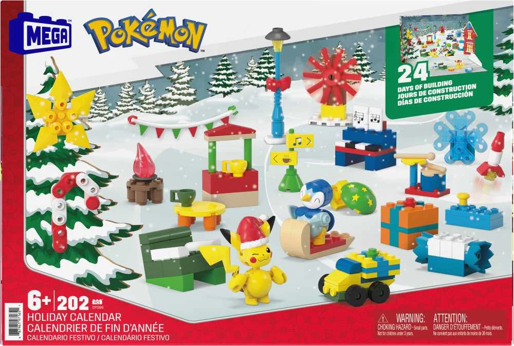 Advento kalendorius Mattel Mega Construx Pokemon