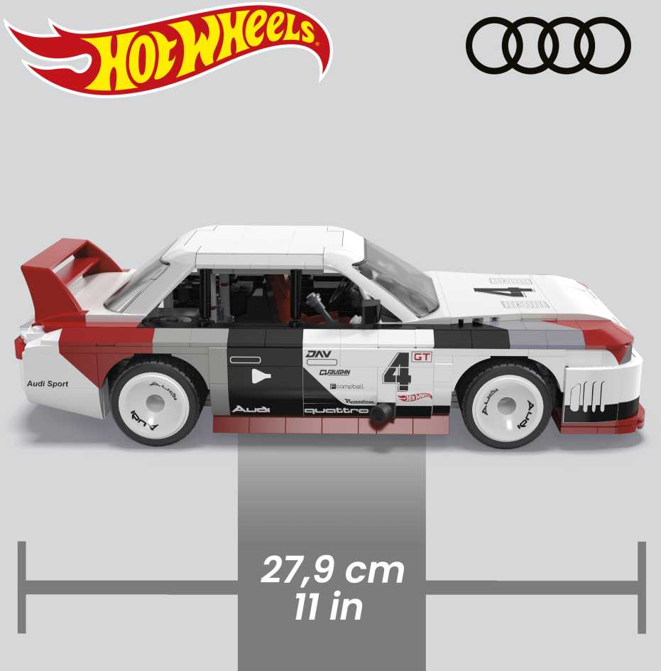 Mattel Mega Construx rinkinys „Audi 90 Quattro“
