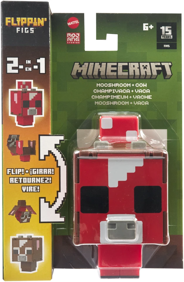 Mattel MINECRAFT figūrėlė – Flipping Fings (HTL43)