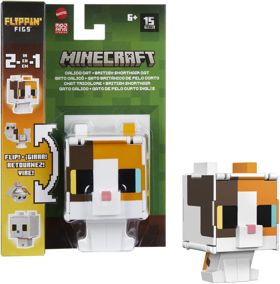 Mattel MINECRAFT figūrėlė – Flipping Fings (HTL43)