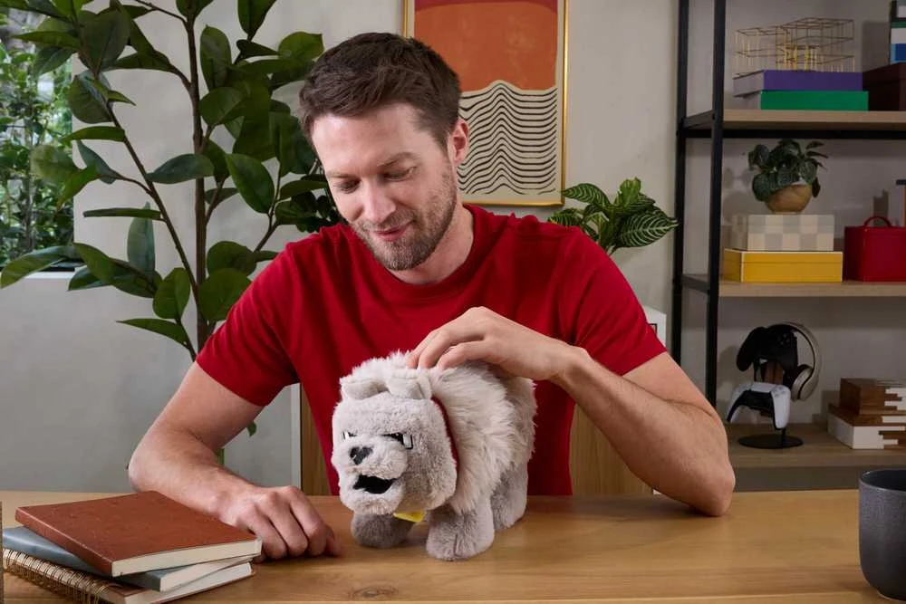 Mattel MINECRAFT interaktyvus pliušinis žaislas – Dennis (JKB90)