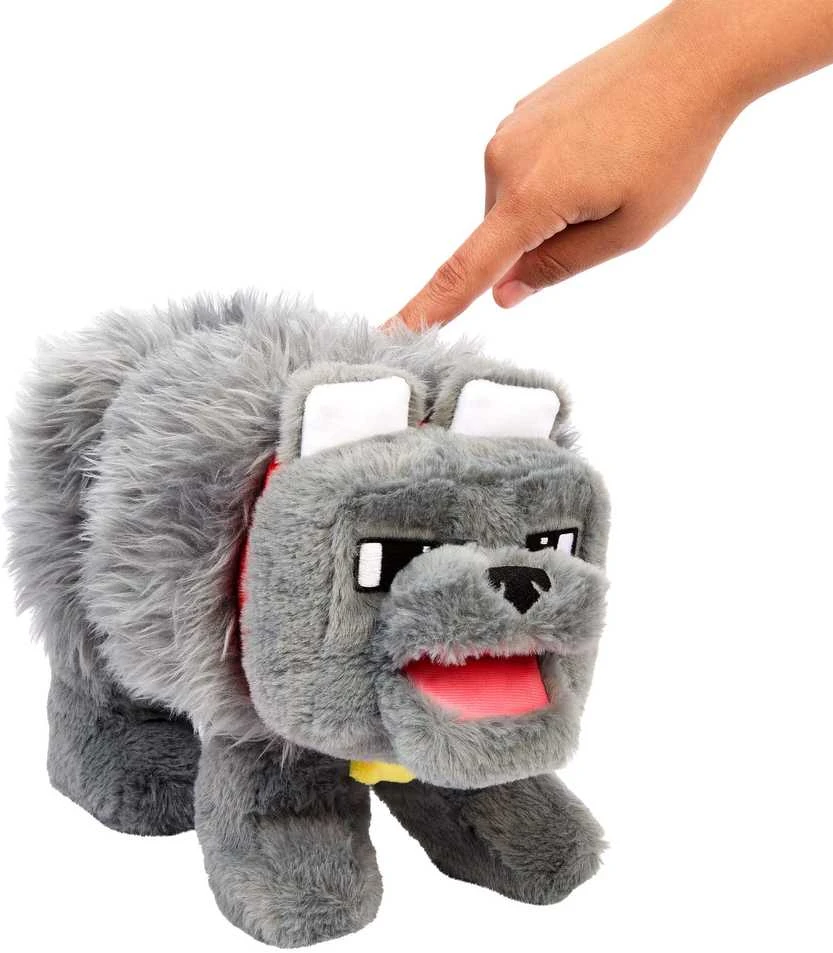 Mattel MINECRAFT interaktyvus pliušinis žaislas – Dennis (JKB90)