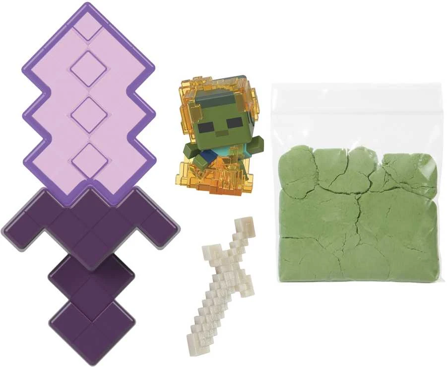 Mattel Siurprizų rinkinys Minecraft mini