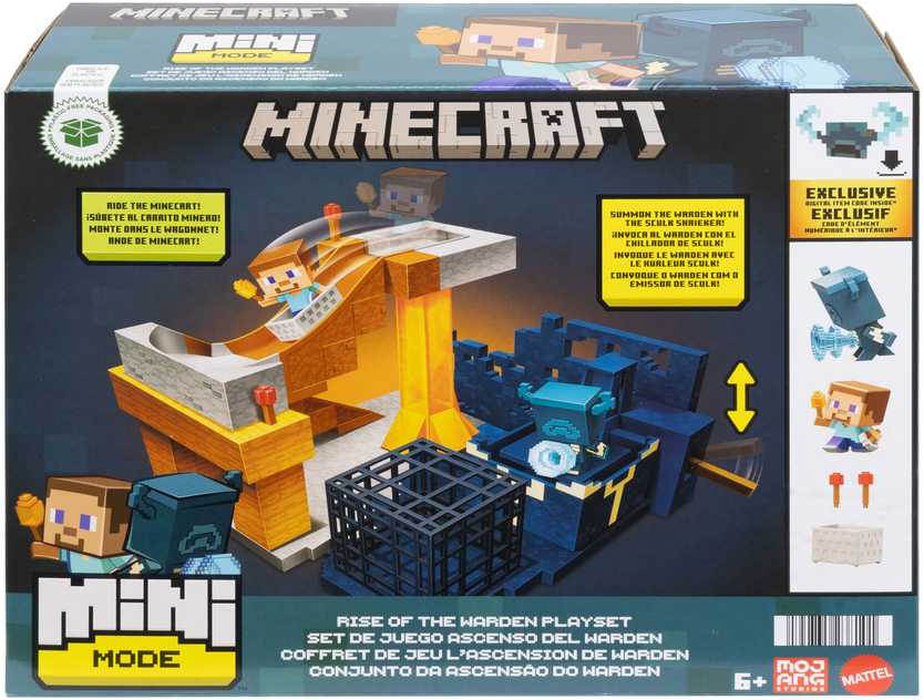 Mattel MINECRAFT rinkinys – Warden atgimimas (HXT72)