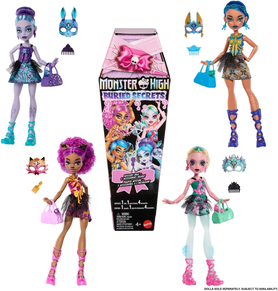 Mattel MONSTER HIGH BURRIED SECRETS siurprizas (HYV64)