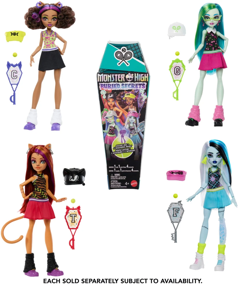 Mattel MONSTER HIGH BURRIED SECRETS siurprizas (HYV64)