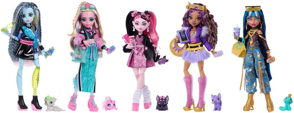 Mattel MONSTER HIGH lėlė Klodina (atnaujinta) (JHK30)
