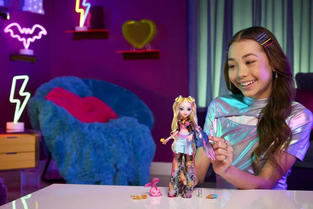 Mattel MONSTER HIGH lėlė – Lagūna (HXH75)