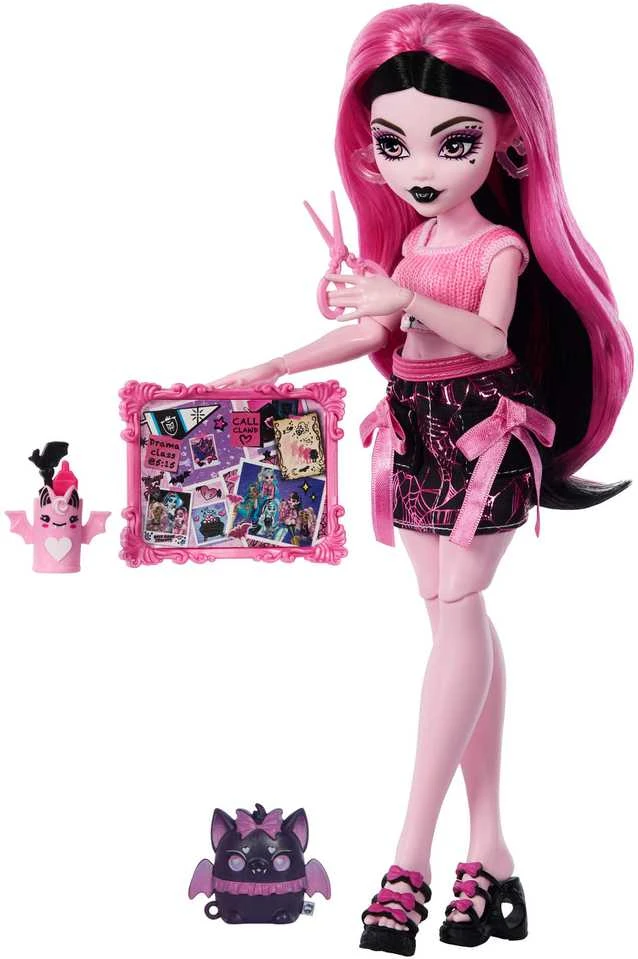 Mattel MONSTER HIGH SELF-SCARE SECRETS Drakulauros rinkinys
