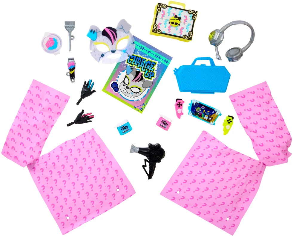 Mattel MONSTER HIGH SELF-SCARE SECRETS Kleo rinkinys (JMG73)