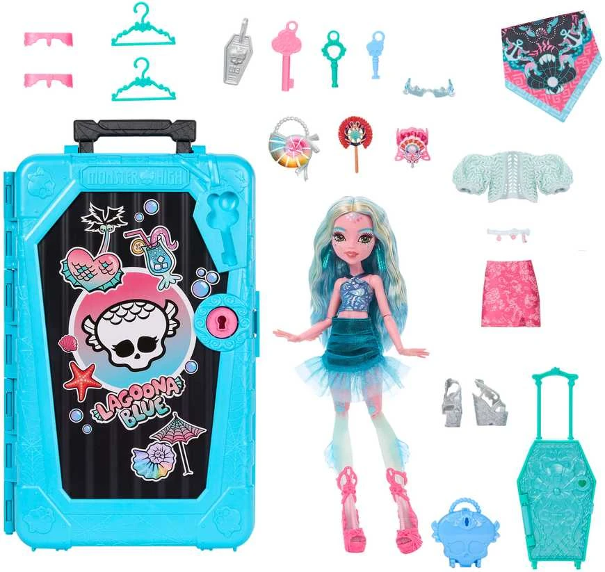 Mattel MONSTER HIGH SHULLTIMATE SECRETS Lagūnos rinkinys (JDR51)