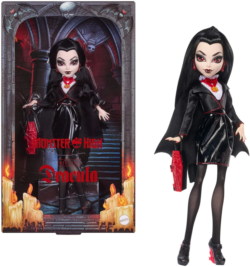 Mattel MONSTER HIGH SKULLECTOR kolekcinė lėlė Drakula (JKM50)