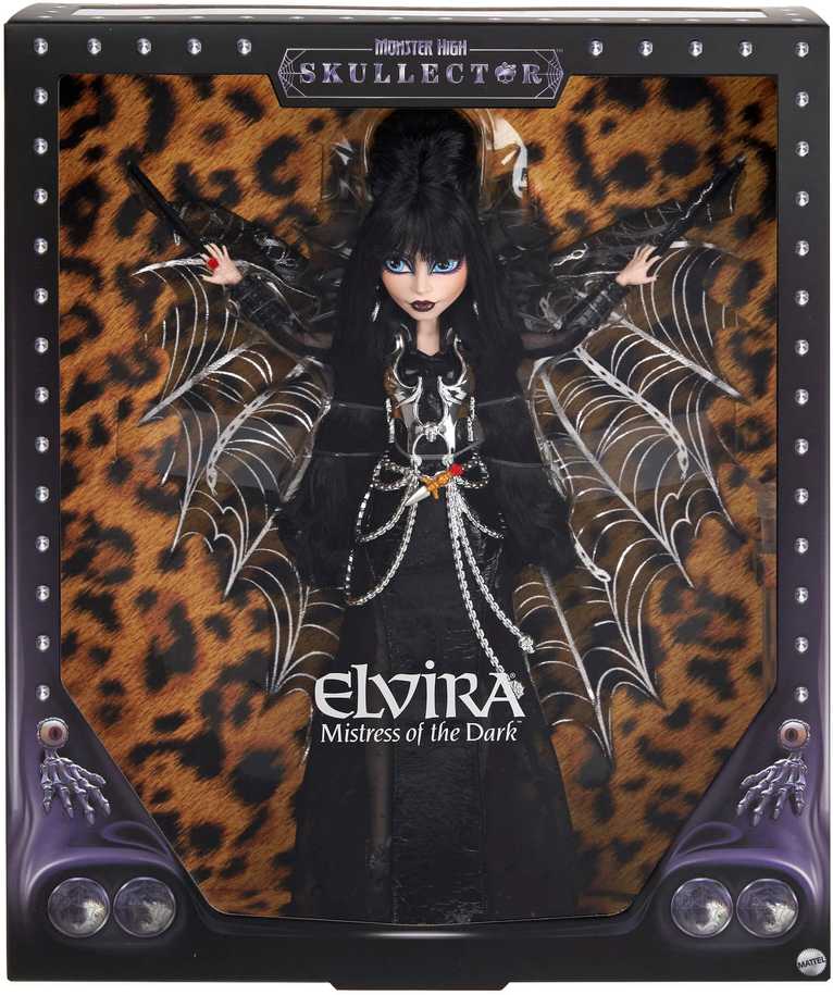 Mattel MONSTER HIGH SKULLECTOR kolekcinė lėlė – Elvira (HYV99)
