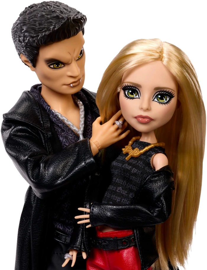 Mattel MONSTER HIGH SKULLECTOR kolekcinis Buffy ir Angel lėlių rinkinys (JLL00)
