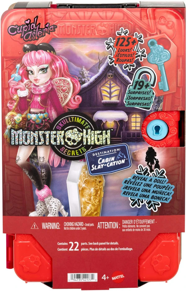 Mattel MONSTER HIGH SKULLTIMATE Cupid rinkinys - Cabin Escape serija (JMG66)