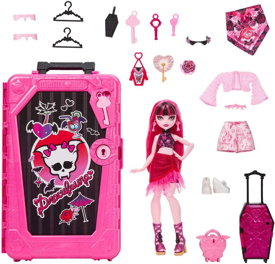 Mattel MONSTER HIGH SKULLTIMATE SECRETS Drakulauros rinkinys (JDR50)