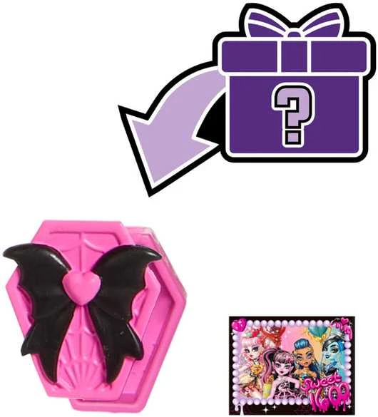 Mattel „Monster High Sweet Birthday“ lėlės Drakulaura rinkinys JBG74