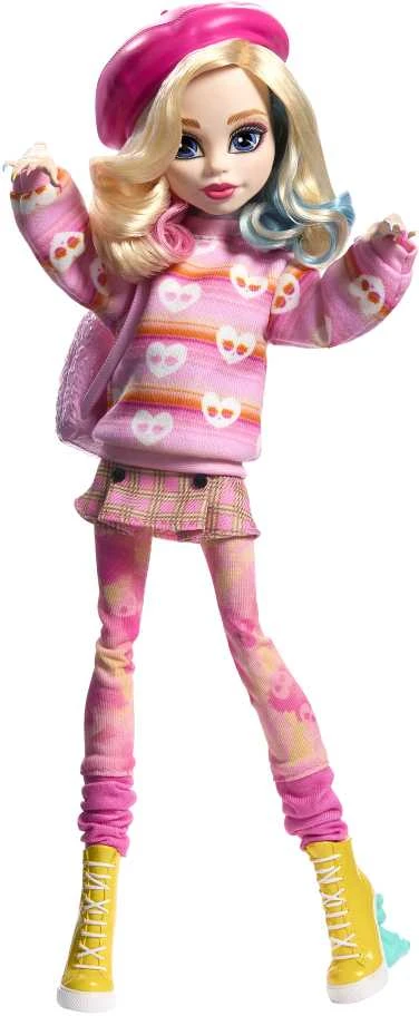 MONSTER HIGH X Wednesday lėlė Inida, 27 cm aprašymas - Prekės nuotrauka