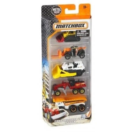 Mattel Penkių Matchbox automodelių rinkinys