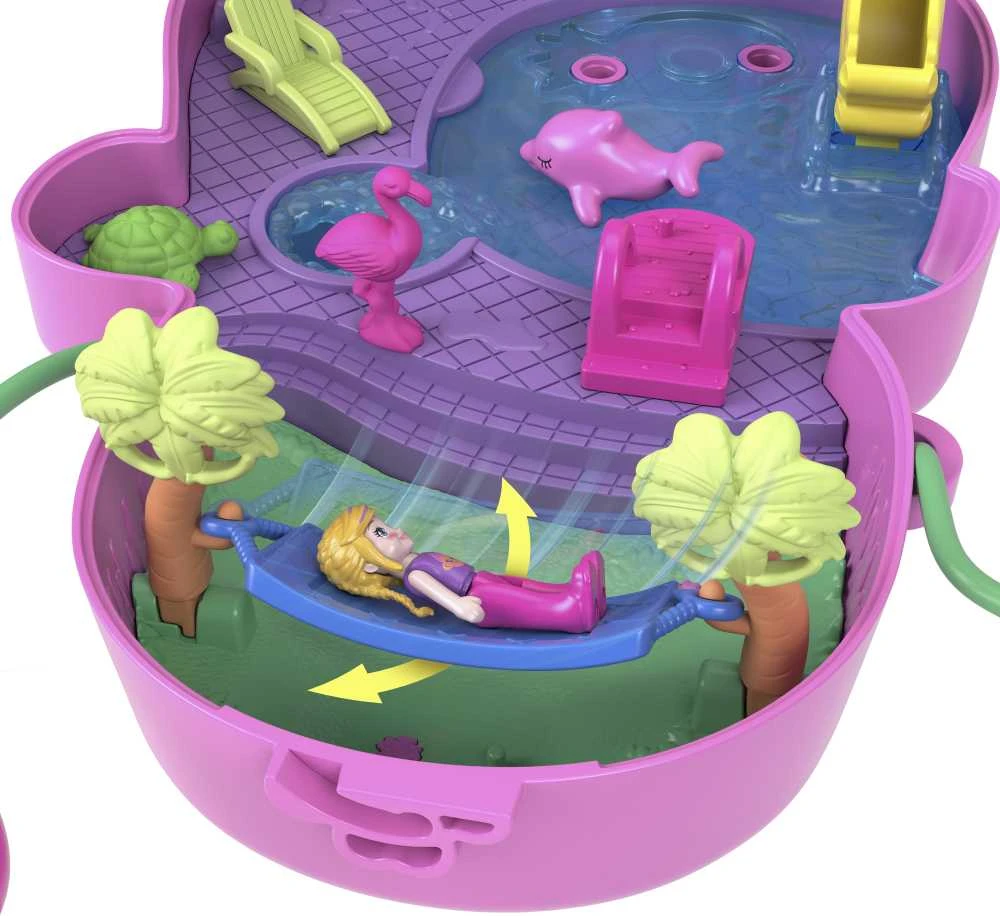 Mattel „Polly Pocket“ beždžionėlės pramogų rinkinys