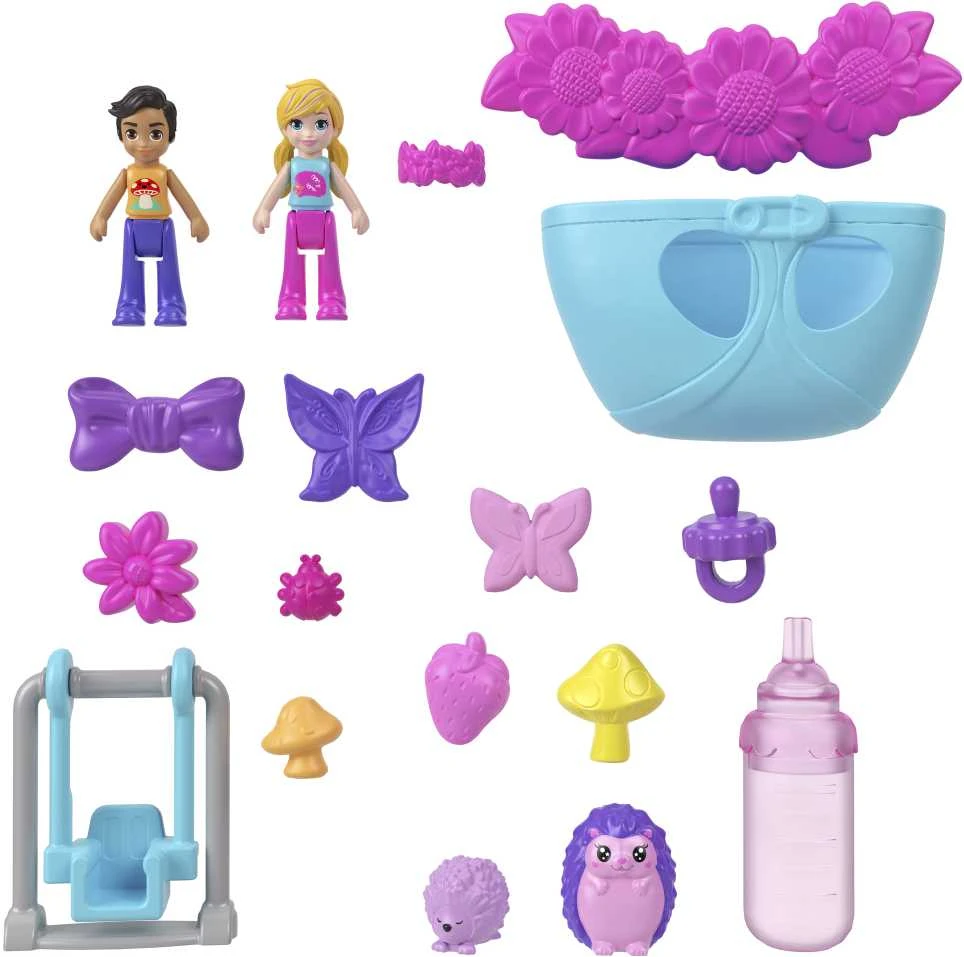 Mattel POLLY POCKET ežiuko žaidimų rinkinys (JBJ91)