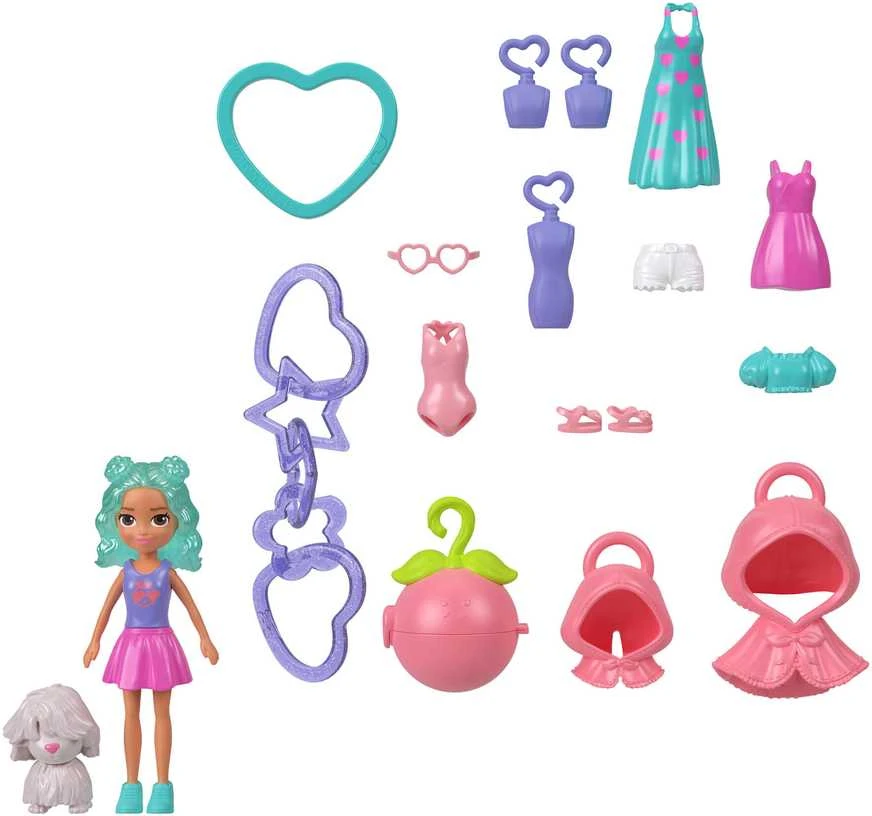 Mattel POLLY POCKET pakabukas (vidutinis) (JKR46)